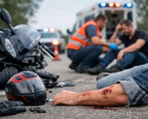 10 Top Mistakes After a Motorcycle Crash