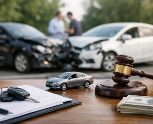 Car Crash Settlement Example in Pasadena, MD