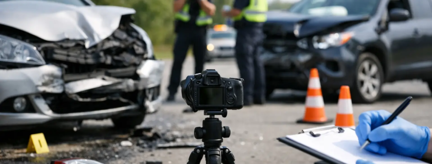 Collision Scene Preservation After a Crash