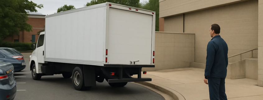 Annapolis backing truck accident lawyer explains evidence in a parking lot crash