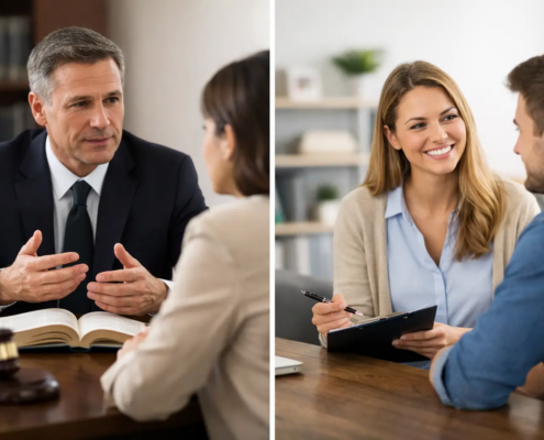 Lawyer Consultation Versus Case Manager Differences