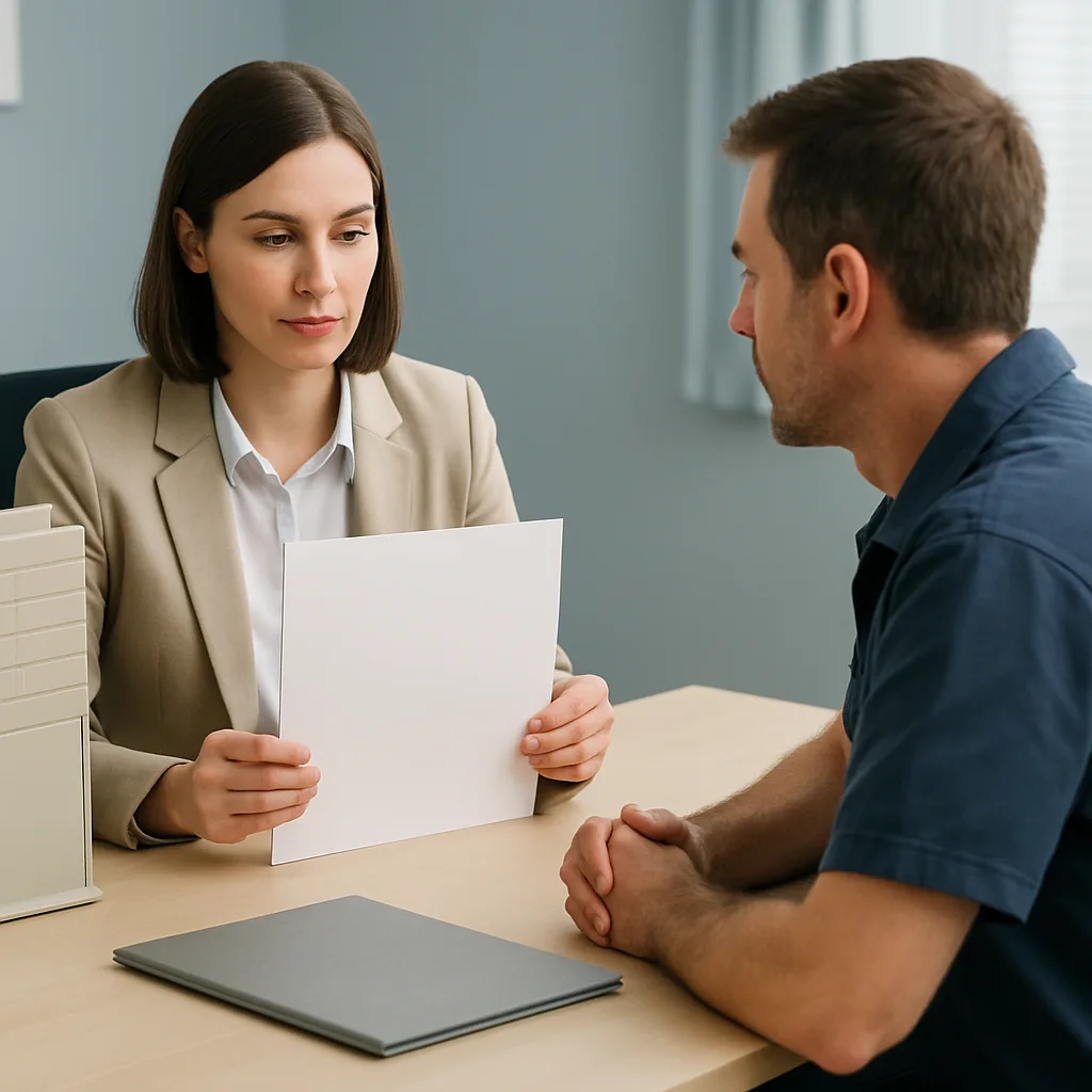 Employer and worker organizing records to prove lost wages after an injury