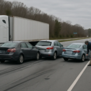 Multi-vehicle truck accident Maryland investigation near Annapolis and Pasadena
