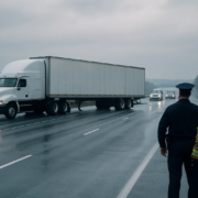 Jackknife and rollover truck crash causes near Annapolis, Maryland