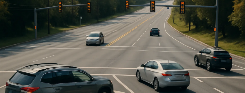 Annapolis intersection accident lawyer examining traffic signal and right-of-way crash issues