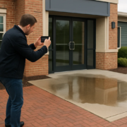 Slip and fall evidence Maryland checklist with a documented wet entryway