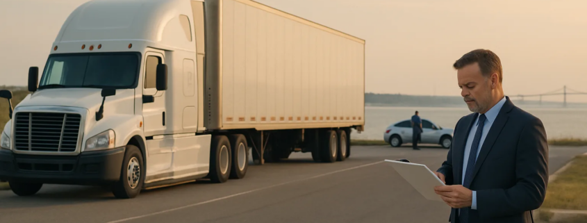 Freight broker liability in a Maryland truck accident involving a brokered commercial load