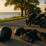 Maryland motorcycle accident helmet law injury claim evidence near Annapolis