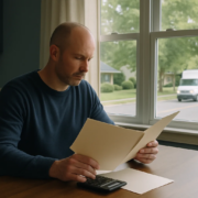 Maryland truck accident lost wages claim represented by work records and a commercial truck