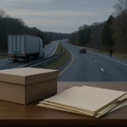 Maryland truck accident wrongful death claim represented by a commercial truck and family records
